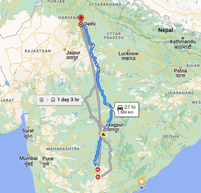 Hyderabad to Manali Road Trip by car | Route Map Plan, Itinerary ...